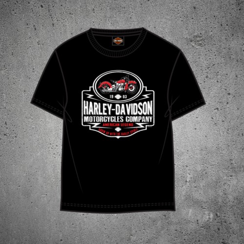 Harley-Davidson® Break It Out Black Short Sleeve T-Shirt – INX ...